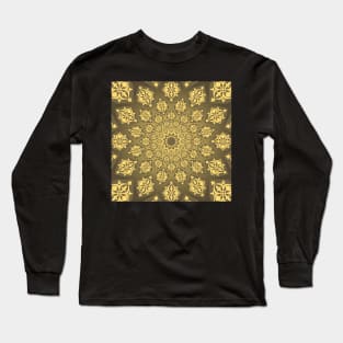 vintage geometric pattern Long Sleeve T-Shirt